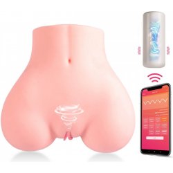 Vibeconnect App controlled big ass masturbator