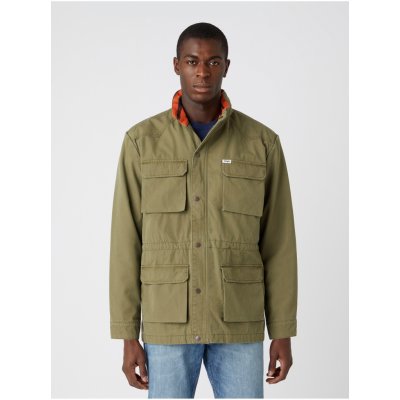 Wrangler pánská bunda Field khaki – Zboží Mobilmania