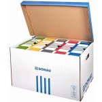 Donau archivační krabice s výklopným víkem modrá 55,5 x 37 x 31,5 cm – Zboží Mobilmania