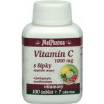 MedPharma Vitamín C 1000 mg s šípky 37 tablet – Hledejceny.cz