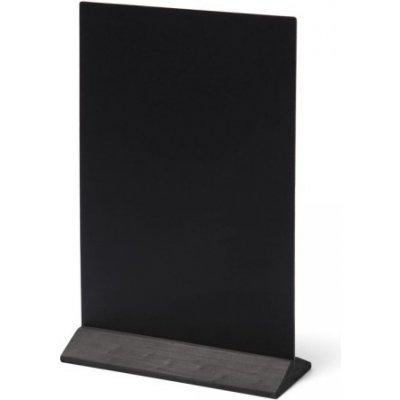 Jansen Display Printcare.cz dřevěný menu stojánek 210 x 300 mm černá – Zboží Mobilmania