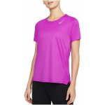 Nike s krátkým rukávem W NK DF RACE TOP SS DD5927-551 Fialová – Sleviste.cz