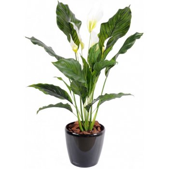 Umělá květina Spathiphyllum - Lopatkovec PVC, 80cm