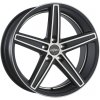 Alu kolo, lité kolo Oxigin 18 7,5x17 5x100 ET35 black polished