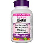 Webber naturals Biotin 10 000 mcg 45 kapslí – Hledejceny.cz