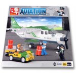 Sluban B0362 Aviation Přepravní letadlo 251 ks – Zboží Dáma