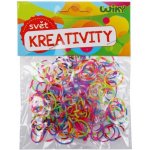 WIKY Gumičky W011588 zaplétací pruhované, mix – Zboží Mobilmania