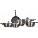 Banquet Sada hrnců Mettalic Platinum hliníková 11 ks – Hledejceny.cz