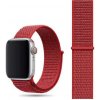 Řemínek k chytrým hodinkám SES Nylonový pásek pro chytré hodinky Apple Watch 42 mm 1.série - červený 8743