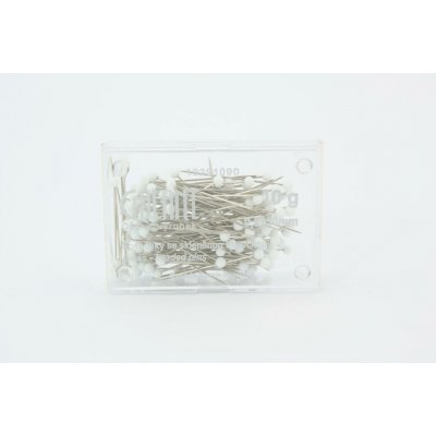 Špendlík skl. hl. 0,5x35 mm 10g bílá (Špendlík skl. hl. 0,5x35 mm 10g bílá - 83026) – Zboží Dáma