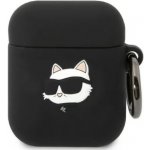 Karl Lagerfeld AirPods 1/2 cover Silicone Choupette Head 3D KLA2RUNCHK – Zboží Živě