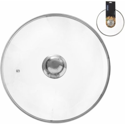 ORION poklice poklice skleněná pr. 26 cm nerez úchyt 122581 – Sleviste.cz