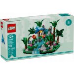 LEGO® Icons™ 40782 Diorama s tropickým deštným pralesem – Zboží Živě