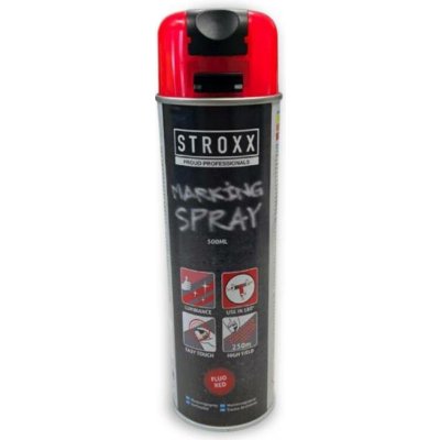 Stroxx značkovací sprej 500 ml červená – Hledejceny.cz