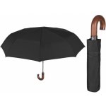 Pánský skládací vystřelovací deštník černá – Zboží Mobilmania