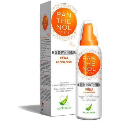 Panthenol Omega Chladivá pěna s Aloe Vera 9% 150 ml – Zboží Mobilmania