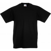 Fruit Of The Loom Kids Original T černá