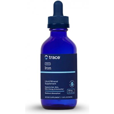 Trace Minerals Iontové Železo + Stopové minerály ConcenTrace 59 ml – Hledejceny.cz