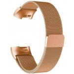 Drakero Milánský tah pro Fitbit Charge zlato-růžový 10105 – Sleviste.cz