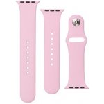 FIXED Silicone Strap na Apple Watch 38/40/41 mm , světle růžový FIXSST-436-PISD – Zboží Mobilmania