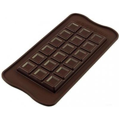 Silikonová forma na čokoládu – zdobená čoko tabulka - Silikomart – Zboží Mobilmania