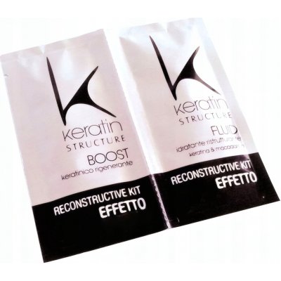 Keratin Structure obnovující kúra s keratinem 2 x 12 ml – Zboží Dáma