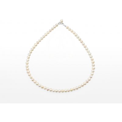 Svět Kamenů Stříbrný náhrdelník perly 00256971 – Sleviste.cz