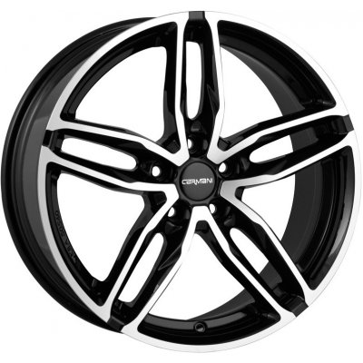 Carmani 13 9x20 5x112 ET35 black polished – Hledejceny.cz