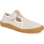 Froddo BarefootCanvas T-bar G1700423-1 gold shine – Zboží Dáma