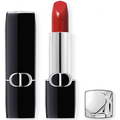 Christian Dior Rouge Dior dlouhotrvající rtěnka 743 Rouge Zinnia Satin 3,5 g – Hledejceny.cz