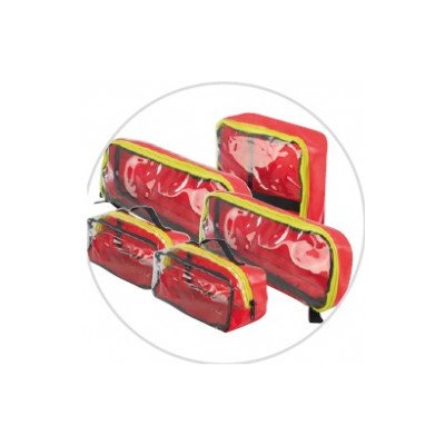 HUM GmbH HUM Sada vnitřních brašen pro batoh AEROCASE PRO1R PL1C vodě odolný materiál modré – Zboží Dáma