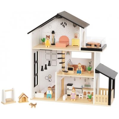 TookyToy Domek pro panenky s vybavením – Hledejceny.cz