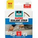 BISON Samolepící těsnící páska SEALANTSTRIP SANITARY WHITE 22 mm – Zboží Mobilmania