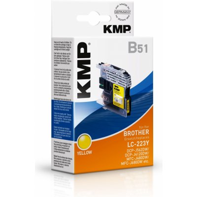 KMP Brother LC-223Y - kompatibilní – Hledejceny.cz