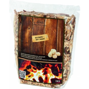 RÖSLE 25103 Dřevěné udící lupínky Hickory 750 g