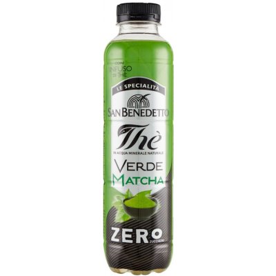 San Benedetto ledový čaj Matcha Zero 0,4 l – Zboží Dáma