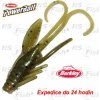 Návnada a nástraha Berkley POWERBAIT POWER NYMPH 2,5 cm PEARL OLIVE shad 12 ks