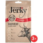 Jihočeské Jerky Hovězí s chilli 3 x 20 g – Zboží Dáma