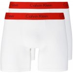 Calvin Klein boxerky Red&White Dlouhé 2 Pack – Hledejceny.cz