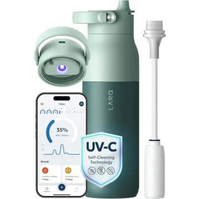 Larq Bottle PureVis 2 zelená 680 ml – Sleviste.cz