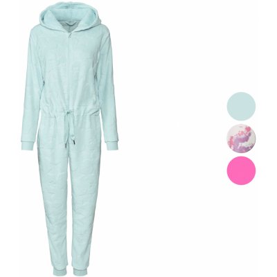 Esmara dámský plyšový overal modrý – Sleviste.cz