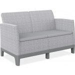 Keter Scandi Forma 2 Seater Ash grey/Storm grey – Zbozi.Blesk.cz
