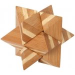 Dřevěný hlavolam Bamboo Star – Zbozi.Blesk.cz