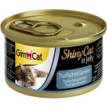 GimBorn GimCat ShinyCat tuňák s krevetami 2 x 70 g – Sleviste.cz