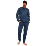 Cornette 117/235 Loose 11 pánské pyžamo dlouhé modré – Zbozi.Blesk.cz