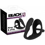 Black Velvets Silicone Cock Ring & Plug – Zbozi.Blesk.cz