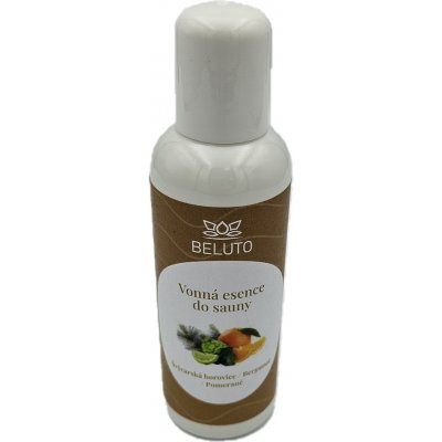 Beluto esence do sauny švýcarská borovice bergamot pmeranč 100 ml – Zboží Dáma