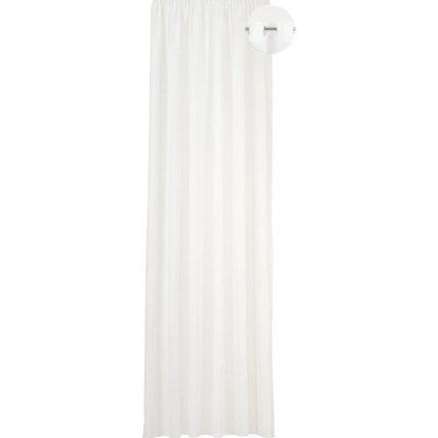Záclona Voile těžko vznítitelná Uni béžová 400x245 cm – Hledejceny.cz
