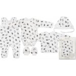 Mamatti Novorozenecká sada do porodnice, bílá Princezna – Zboží Dáma