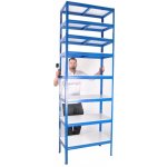 Biedrax Regál 45 x 90 x 270 cm 8 polic – HobbyKompas.cz